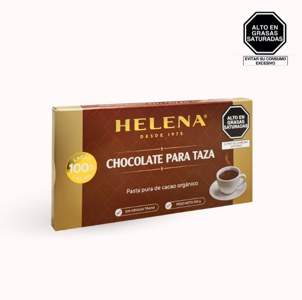 Chocolate para taza         Pasta pura de cacao orgánico 100g
