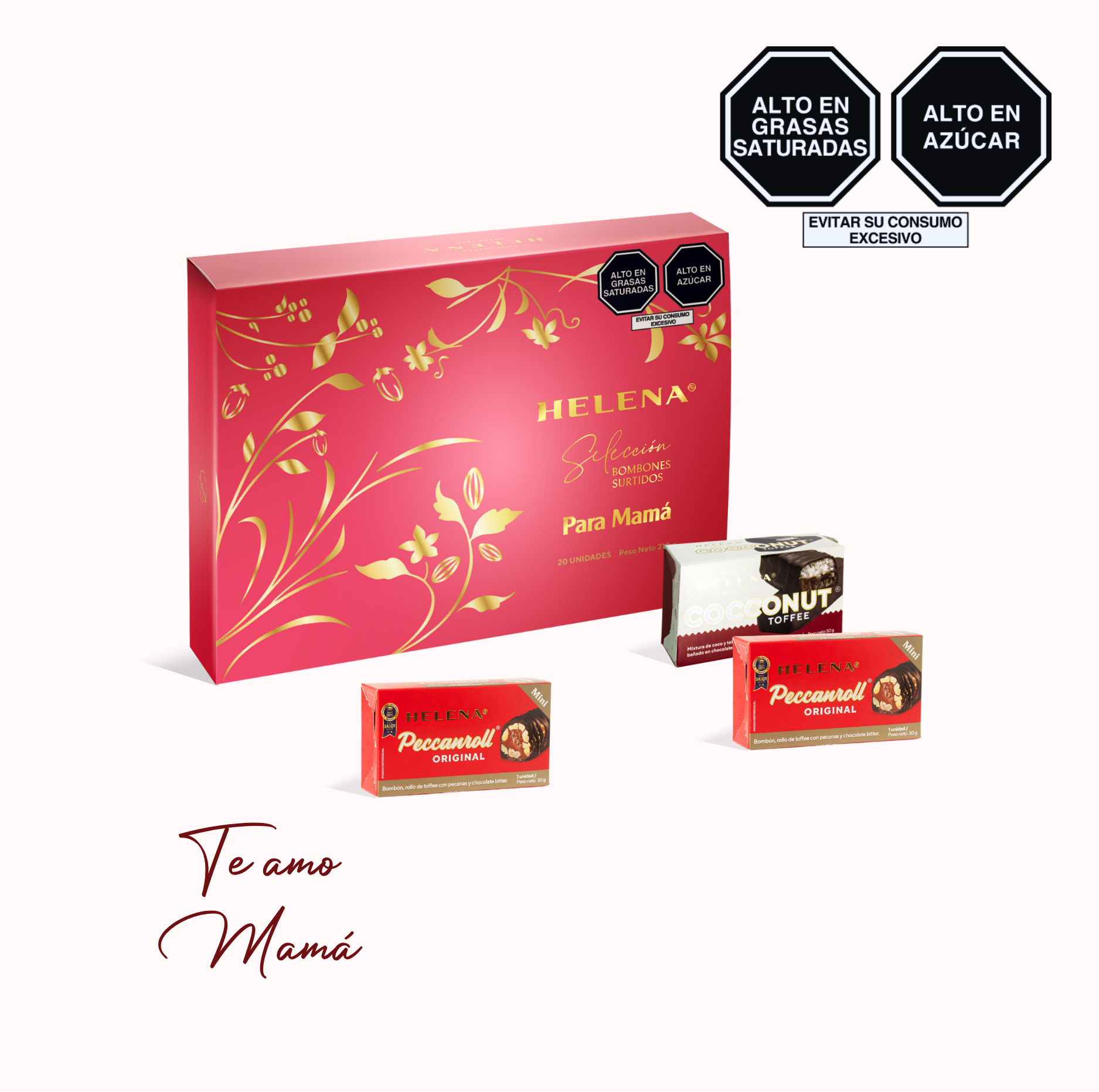 Pack Te amo mamá 4 productos