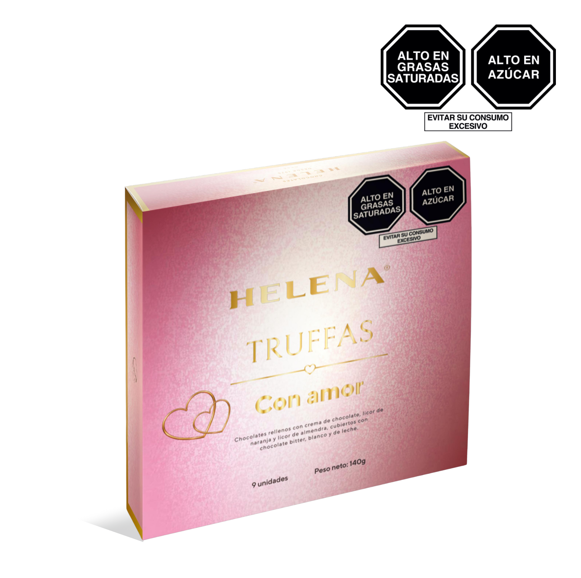 30% OFF en Truffas Surtidas Edición San Valentín 140g x 9 unds