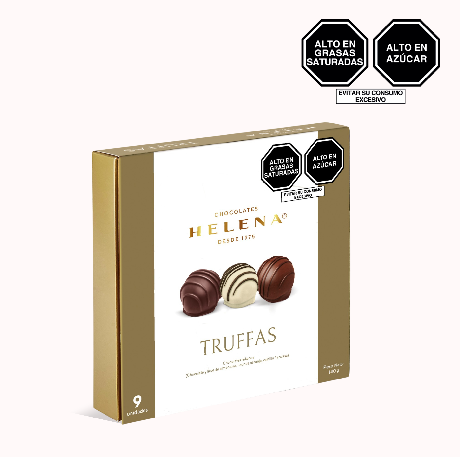 Truffas Surtidas 140g           x 9 unds