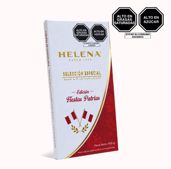 Tableta de Chocolate Selección Especial Edición Fiestas Patrias 100 g