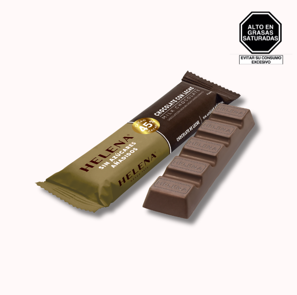 Barra Chocolate de Leche Sin azúcar 50gr